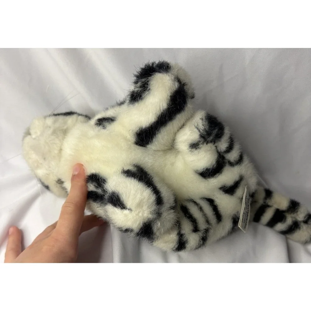 Vintage Bush Gardens Tampa White Tiger Plush 1980's/90's‎ Souvenir
